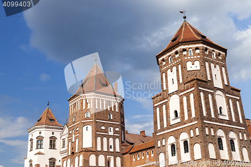 Image of ancient fortress, Belarus