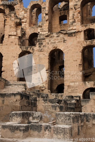 Image of The amphitheater in El-Jem, Tunisia