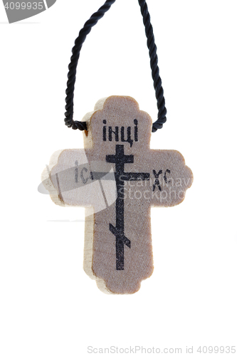 Image of wooden pectoral cross