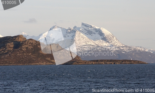 Image of Norwegain fjords.