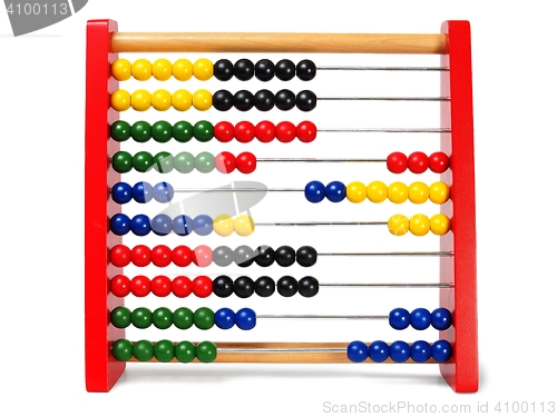 Image of Abacus on white