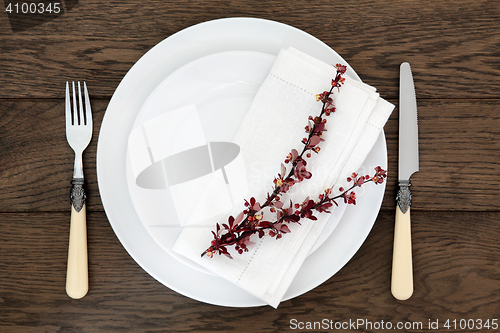 Image of Dinner Place Setting