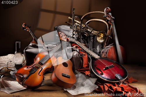 Image of Still Life With Musical Instruments