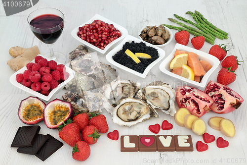 Image of Valentines Day Aphrodisiac Food