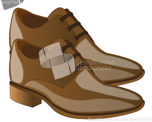 Image of Fashionable male loafers