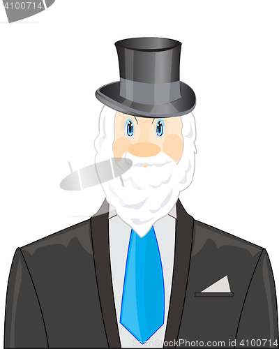 Image of Man with beard in business suit