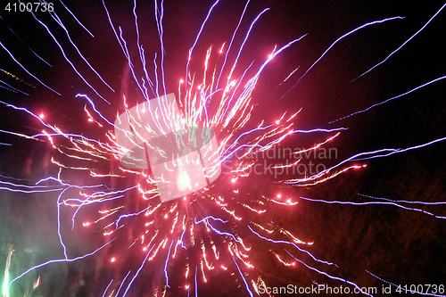 Image of Fireworks light up the sky