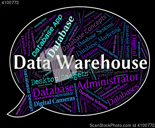 Image of Data Warehouse Represents Facts Fact And Information