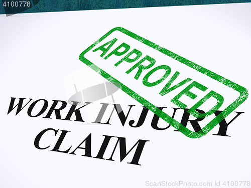 Image of Work Injury Claim Approved Shows Medical Expenses Repaid
