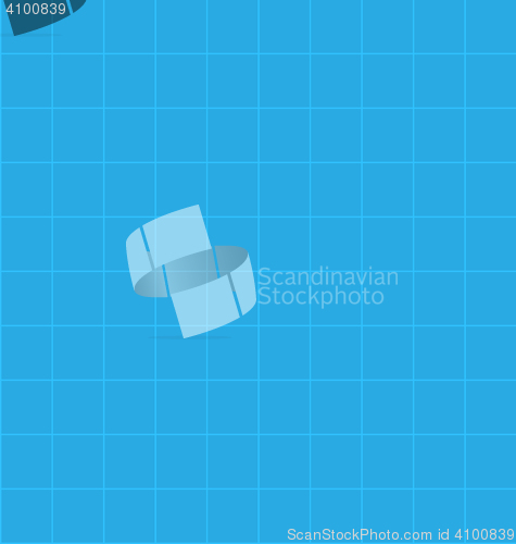 Image of Seamless Background with Blue Tiles