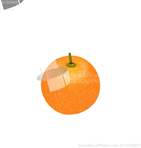 Image of Photo-realistic Orange Fruit Isolated