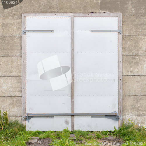 Image of Weathered old door 