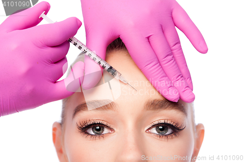 Image of Beauty Forehead frown wrinkle injection