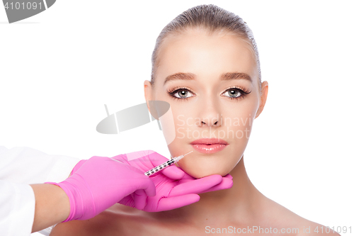 Image of Lip Injection facial spa beauty treatment