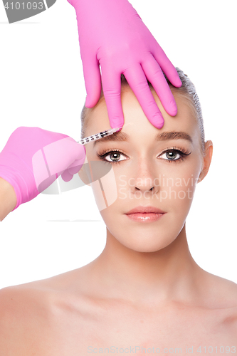 Image of Injection facial skincare spa beauty treatment