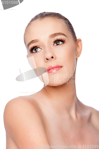 Image of Beauty spa cosmetics female face