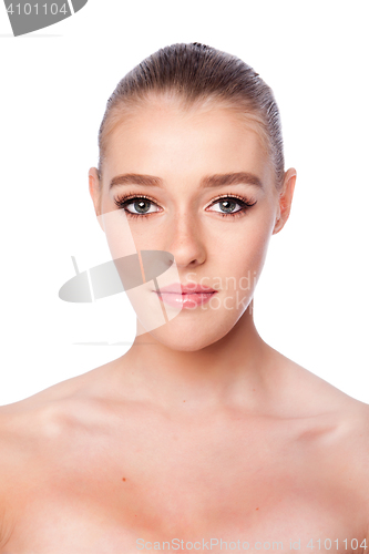 Image of Beauty cosmetics female face