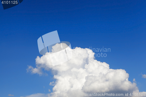 Image of cumulus clouds in the sky