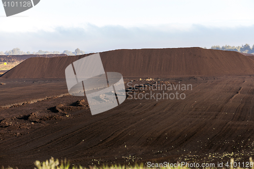 Image of extraction of peat