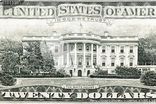 Image of American dollars, close-up