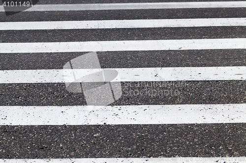 Image of road markings, close-up