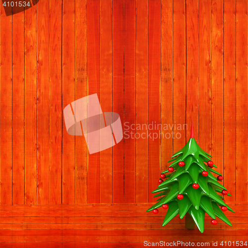 Image of Christmas background. 3d illustration