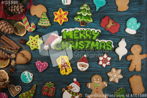 Image of Gingerbreads for new years and christmas