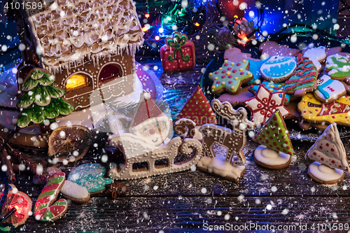 Image of Gingerbreads for new years and christmas