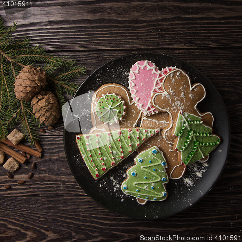 Image of New year homemade gingerbread