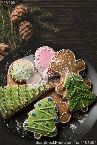 Image of New year homemade gingerbread