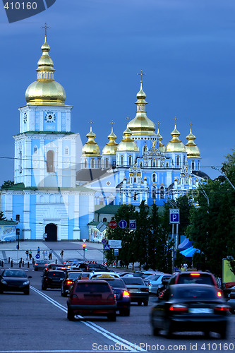 Image of St. Michael's cathedral in Kiev