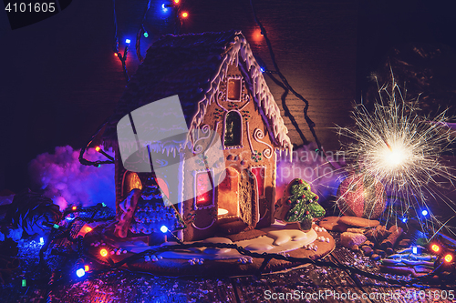 Image of Gingerbreads for new years and christmas