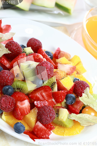 Image of Summer refreshment - fruit salad