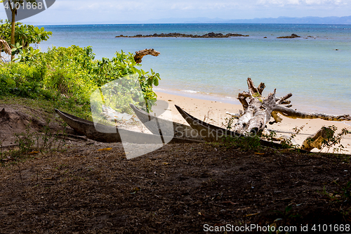 Image of Beautiful dream paradise beach, Madagascar