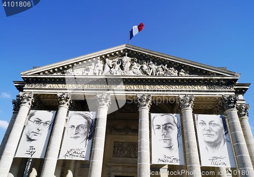 Image of Pantheon mausoleum in Paris