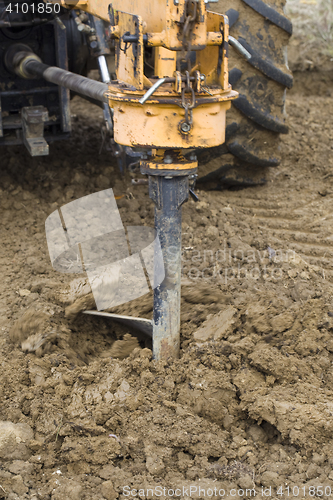 Image of Drilling Rig Boring Hole