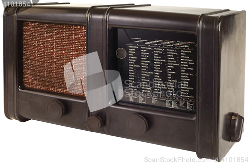 Image of Old Radio Cutout