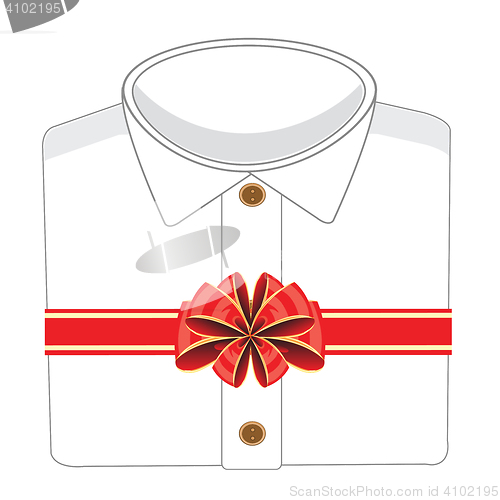 Image of Blanching shirt in gift