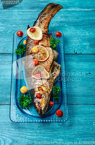 Image of Delicious grilled fish