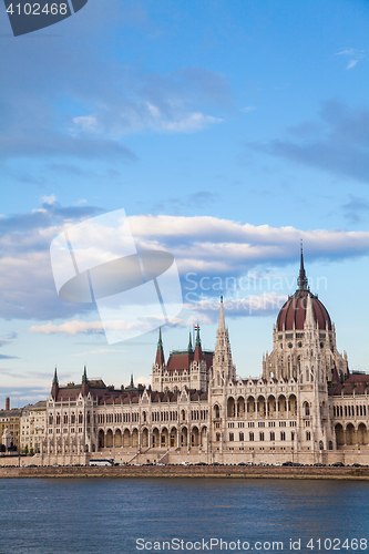 Image of Budapest parliament view