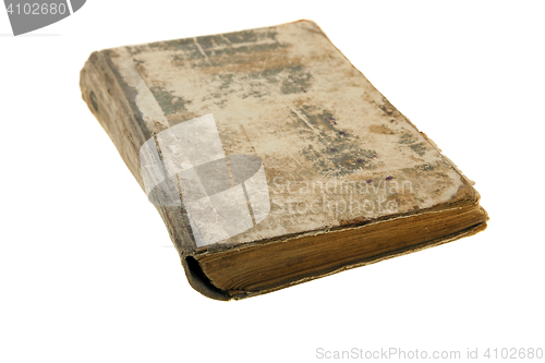 Image of old book on a white background