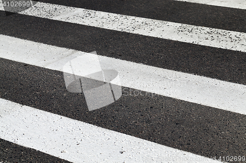 Image of road markings, close-up