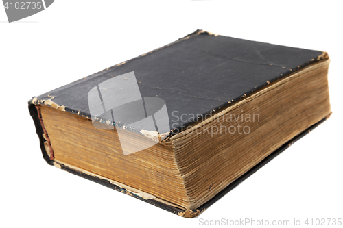 Image of old book on a white background