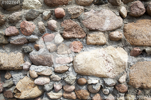 Image of part of a stone wall