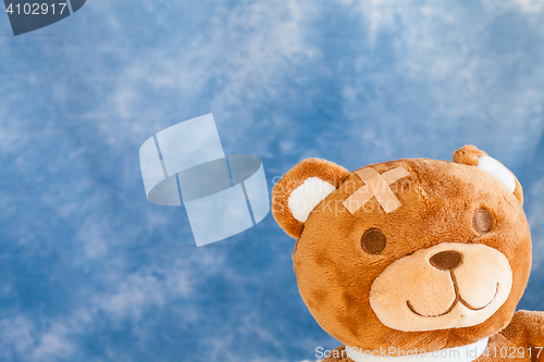 Image of Injured Teddy Bear