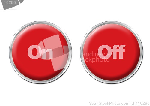 Image of Buttons On Off