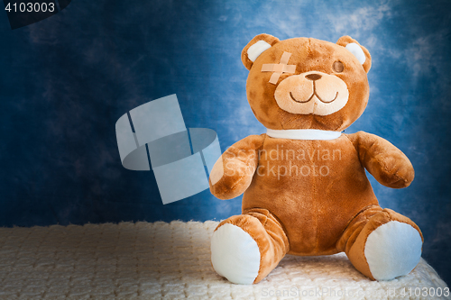 Image of Injured Teddy Bear