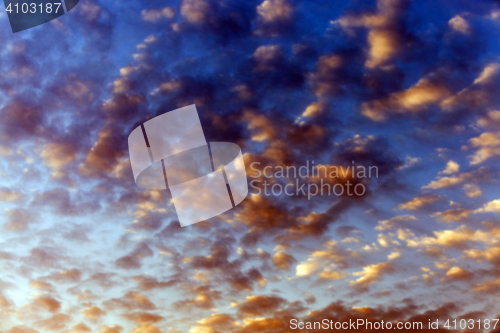 Image of sky with clouds