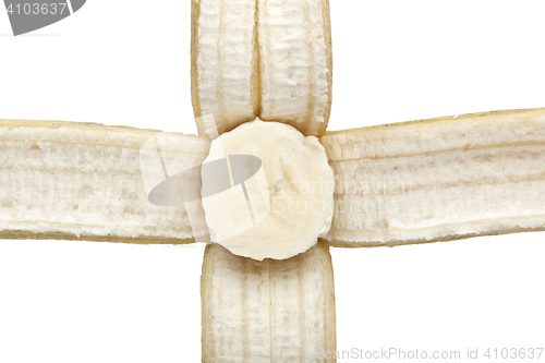 Image of Peeled banana