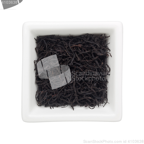 Image of Chinese black tea leaves